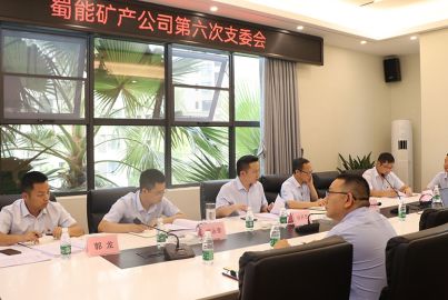 蜀能礦產(chǎn)召開(kāi)2022年第6次支部委員會(huì)會(huì)議