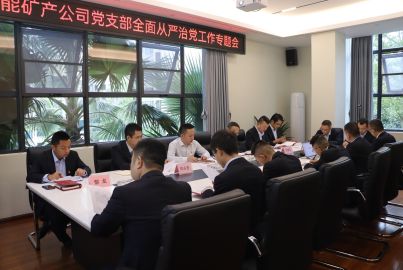蜀能礦產(chǎn)召開全面從嚴(yán)治黨工作專題會