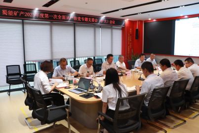 蜀能礦產(chǎn)召開2025年度第一次全面從嚴(yán)治黨專題支委會（擴(kuò)大）會議