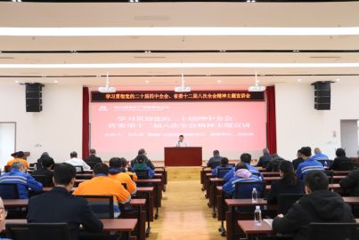 蜀道礦業(yè)集團黨委副書記、副董事長、總經(jīng)理田禮勇赴蜀能礦產(chǎn)宣講黨的二十屆四中全會和省委十二屆八次全會精神并開展現(xiàn)場調(diào)研等系列活動