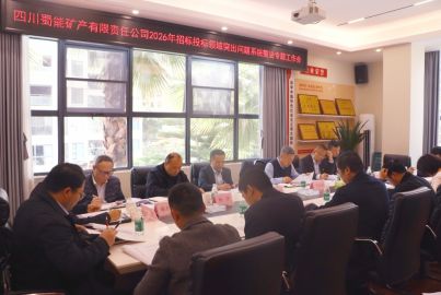 蜀能礦產(chǎn)召開(kāi)招標(biāo)投標(biāo)領(lǐng)域突出問(wèn)題系統(tǒng)整治專題工作會(huì)